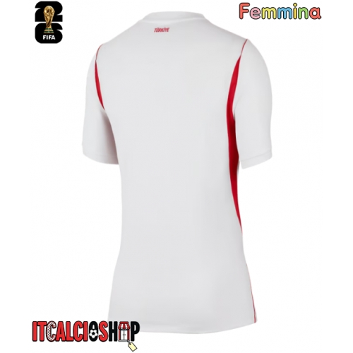 Turchia Seconda Maglia Femmina Mondiali 2026 Manica Corta